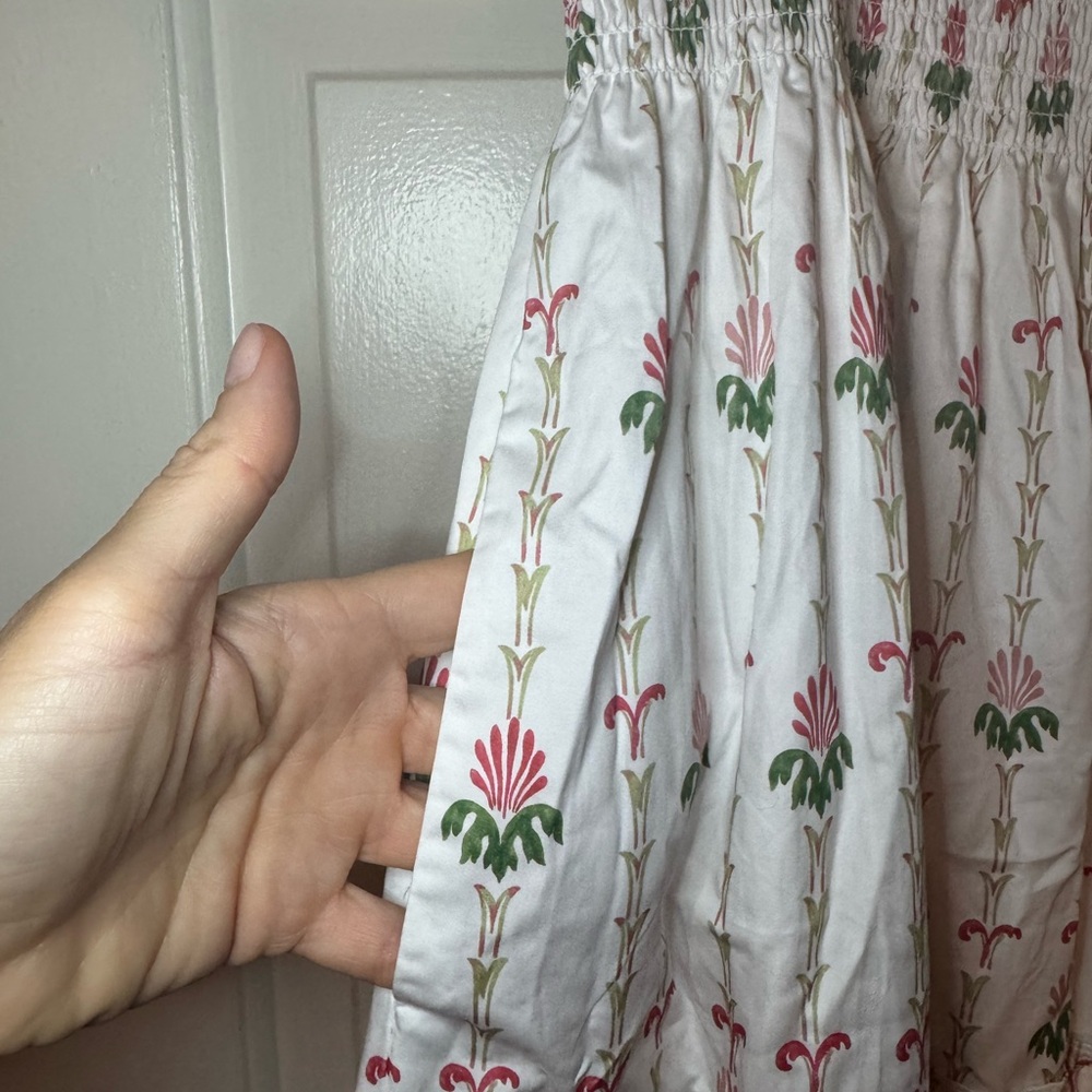 NWT Hill House Ellie in white trailing fern - Picture 8 of 12